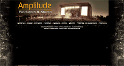 Desktop Screenshot of amplitudestudio.com.br