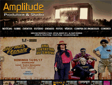 Tablet Screenshot of amplitudestudio.com.br